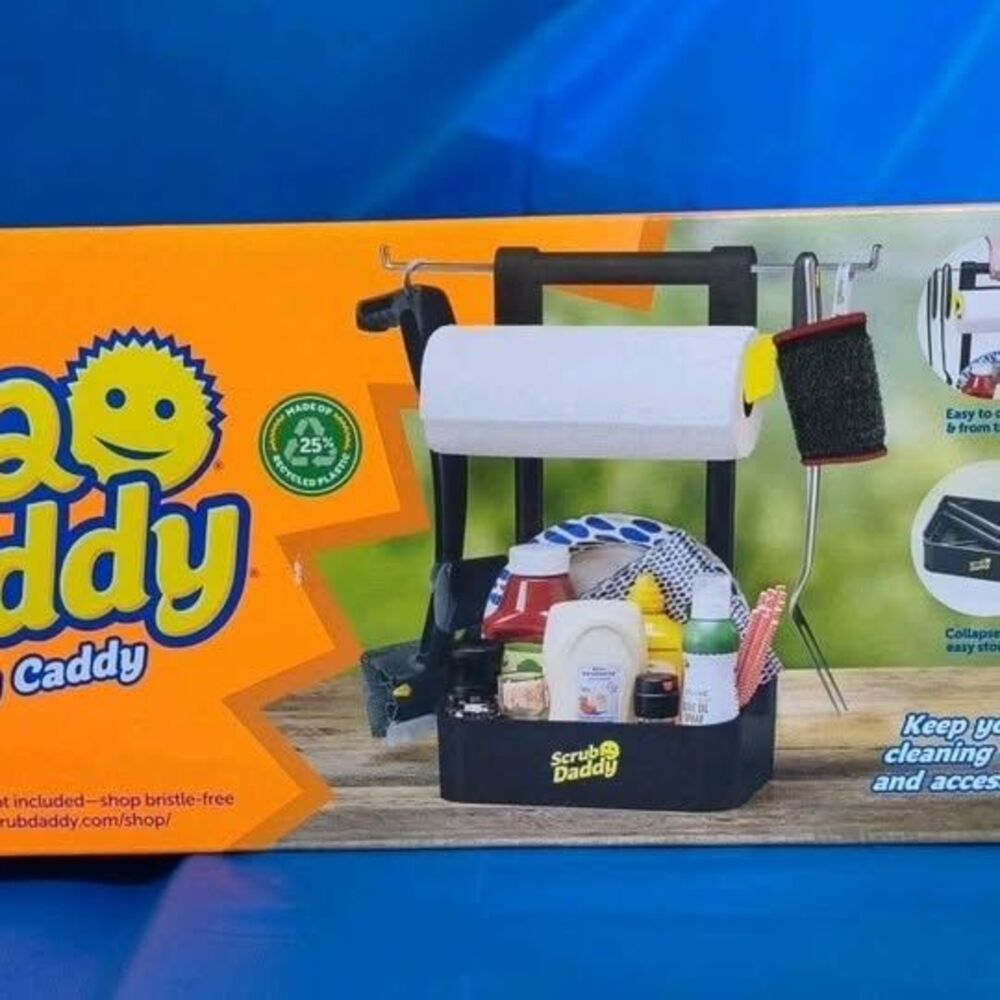 BBQ Daddy Caddy Outdoor Storage For Grill Accessories
